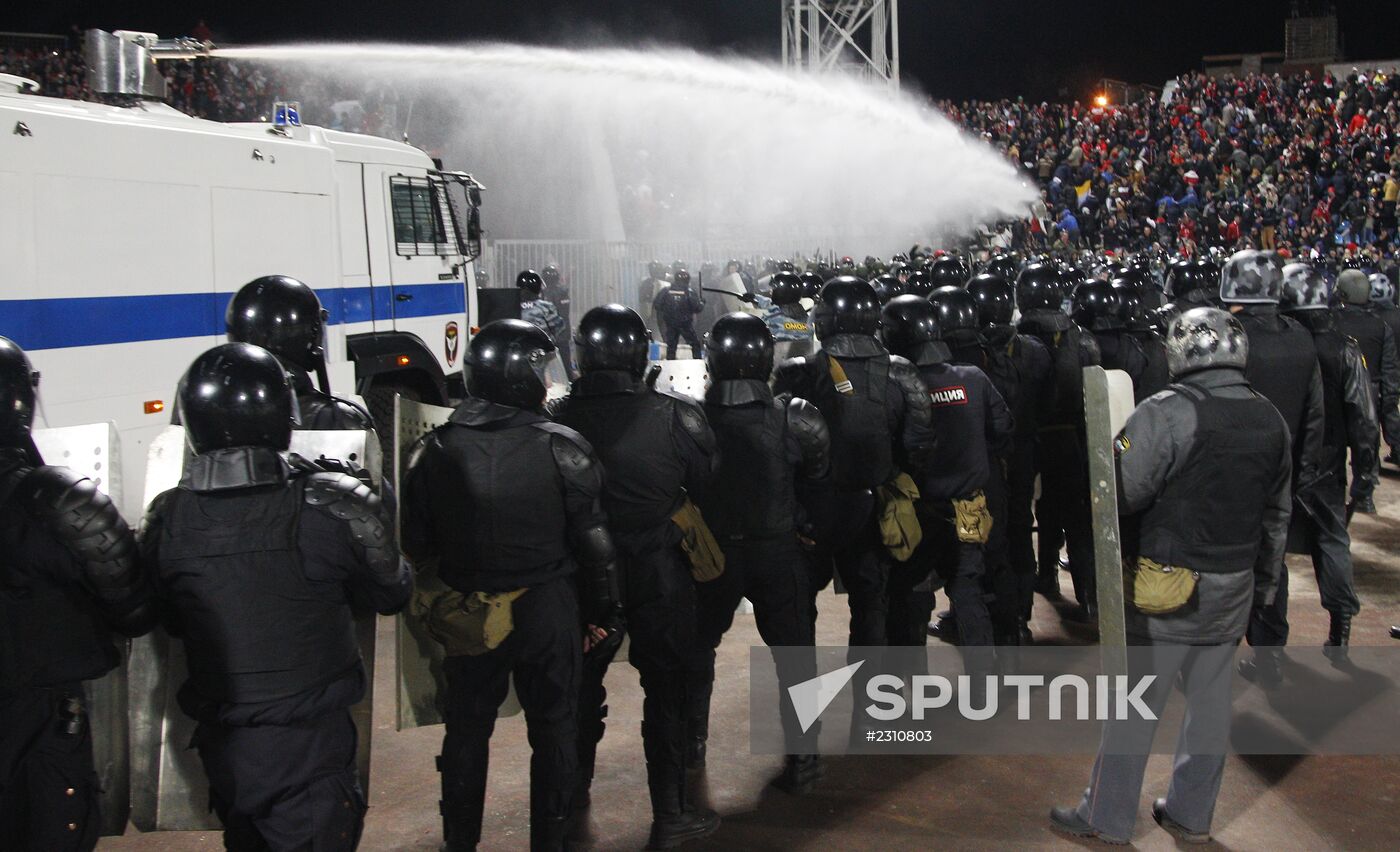 Russian Football Cup. Shinnik vs. Spartak
