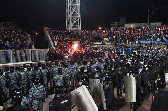 Russian Football Cup. Shinnik vs. Spartak