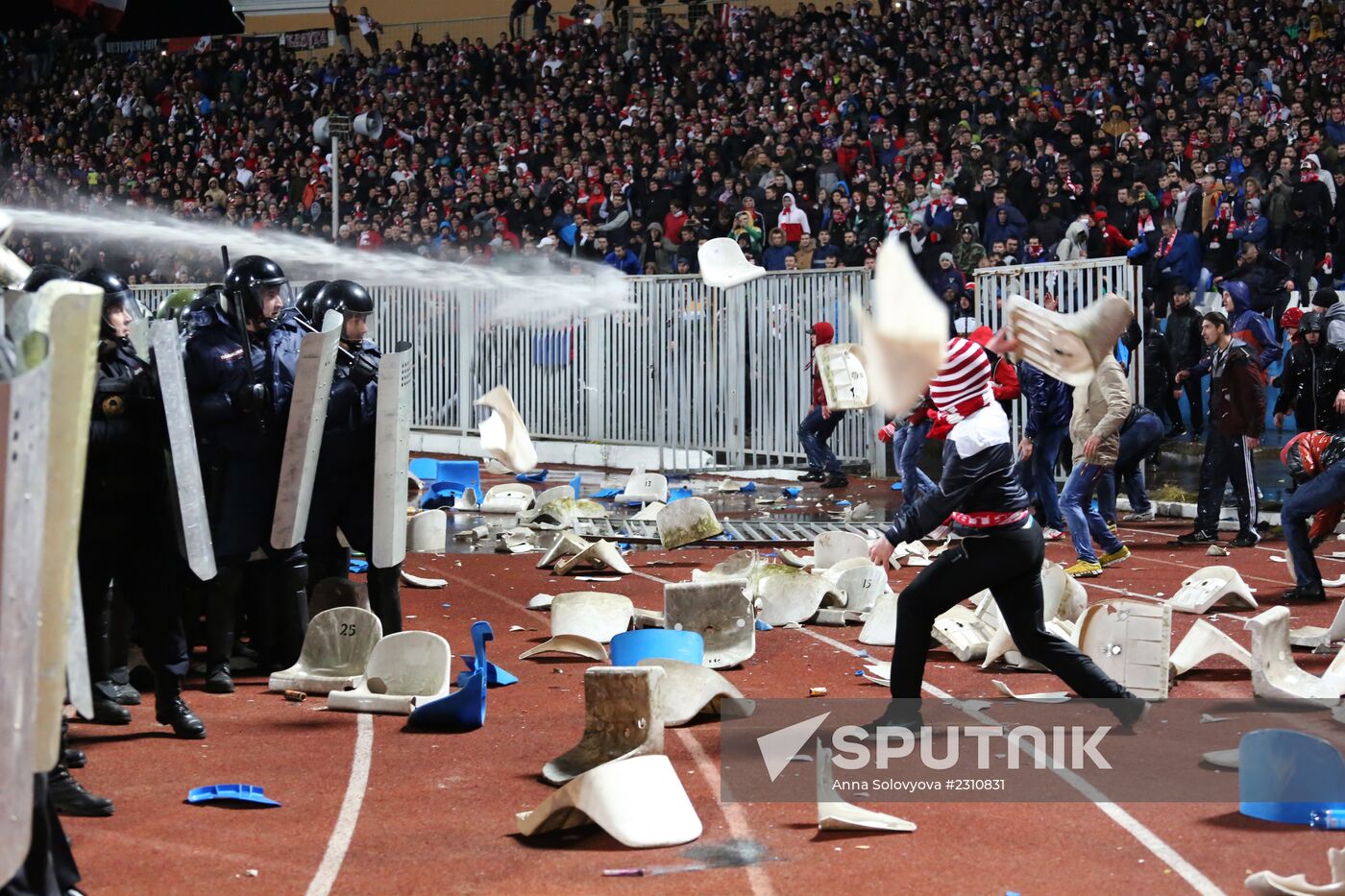 Russian Football Cup. Shinnik vs. Spartak