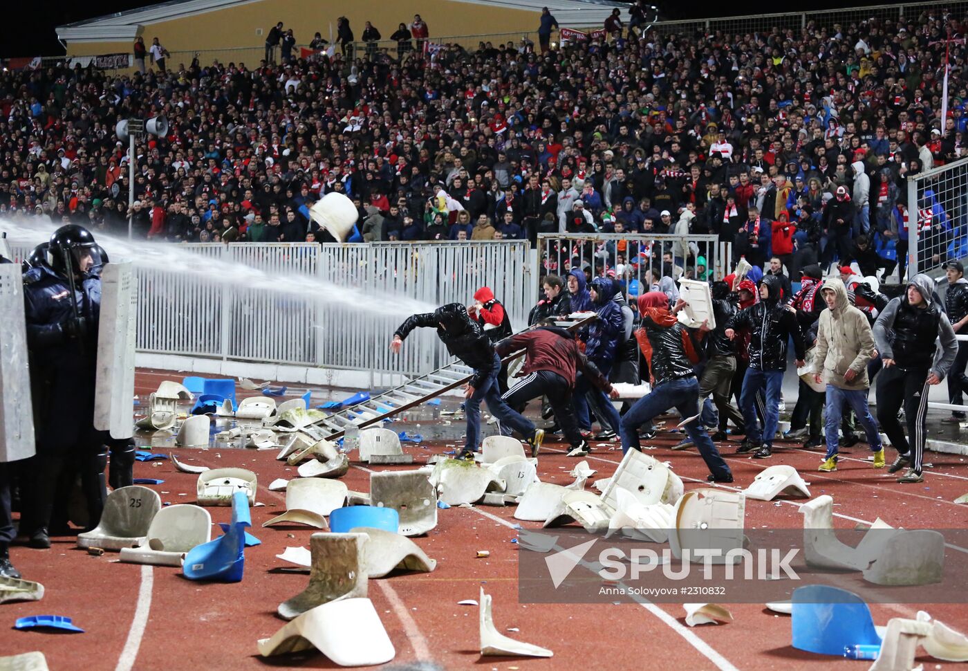 Russian Football Cup. Shinnik vs. Spartak