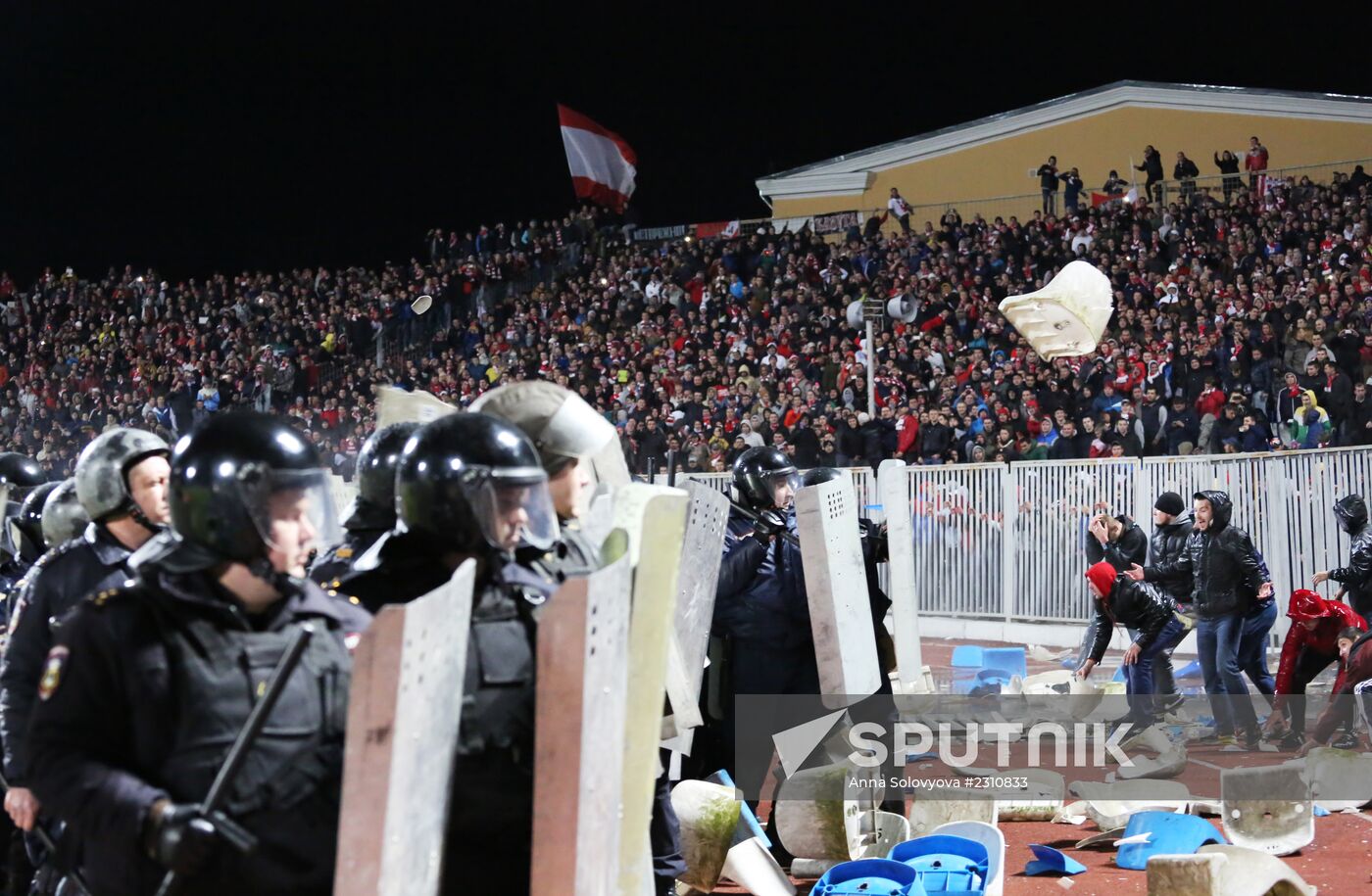 Russian Football Cup. Shinnik vs. Spartak