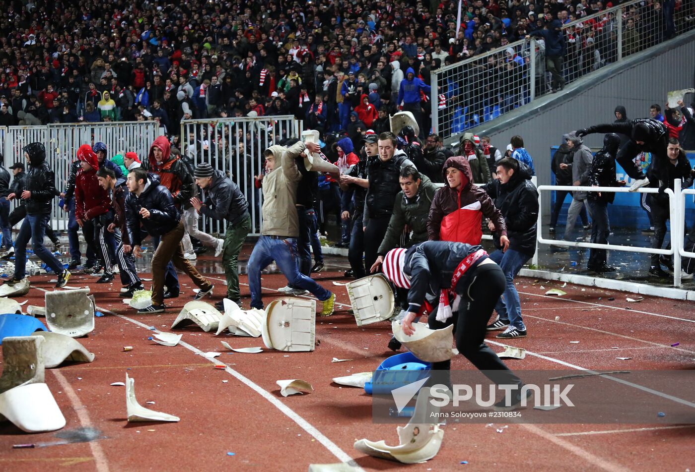Russian Football Cup. Shinnik vs. Spartak