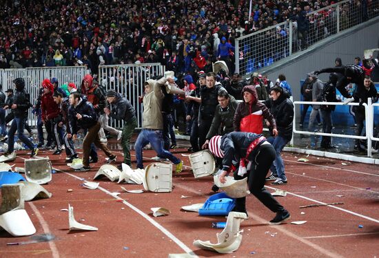 Russian Football Cup. Shinnik vs. Spartak