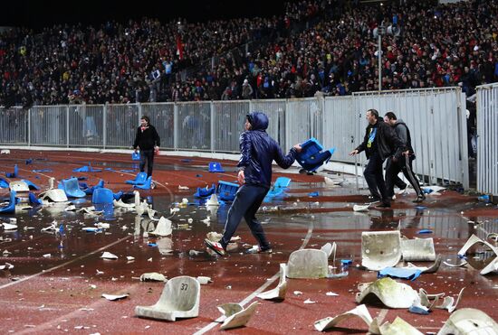 Russian Football Cup. Shinnik vs. Spartak