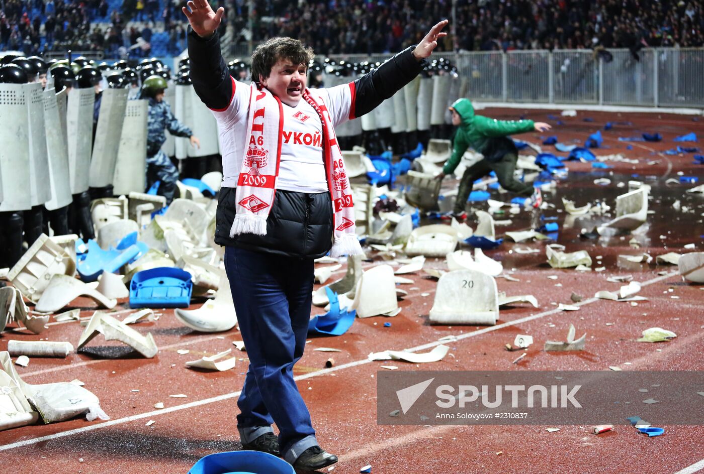 Russian Football Cup. Shinnik vs. Spartak