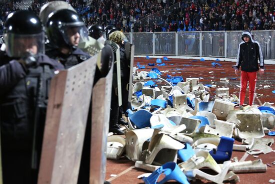 Russian Football Cup. Shinnik vs. Spartak