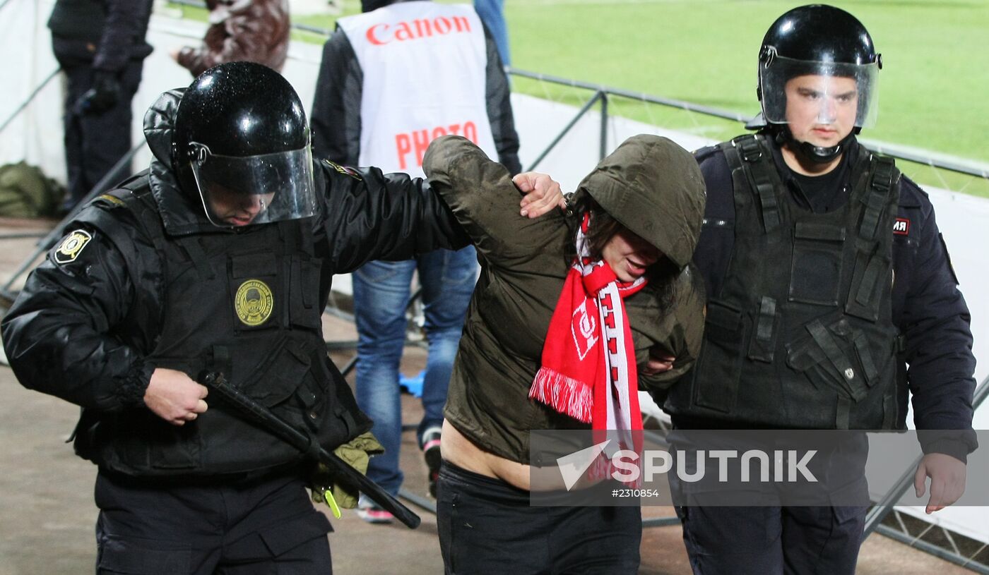 Russian Football Cup. Shinnik vs. Spartak
