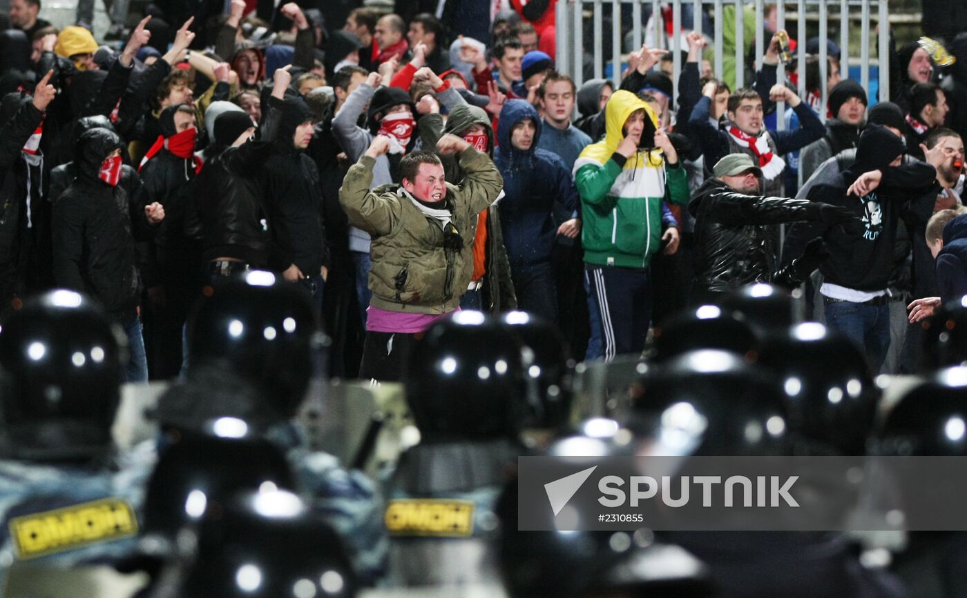 Russian Football Cup. Shinnik vs. Spartak