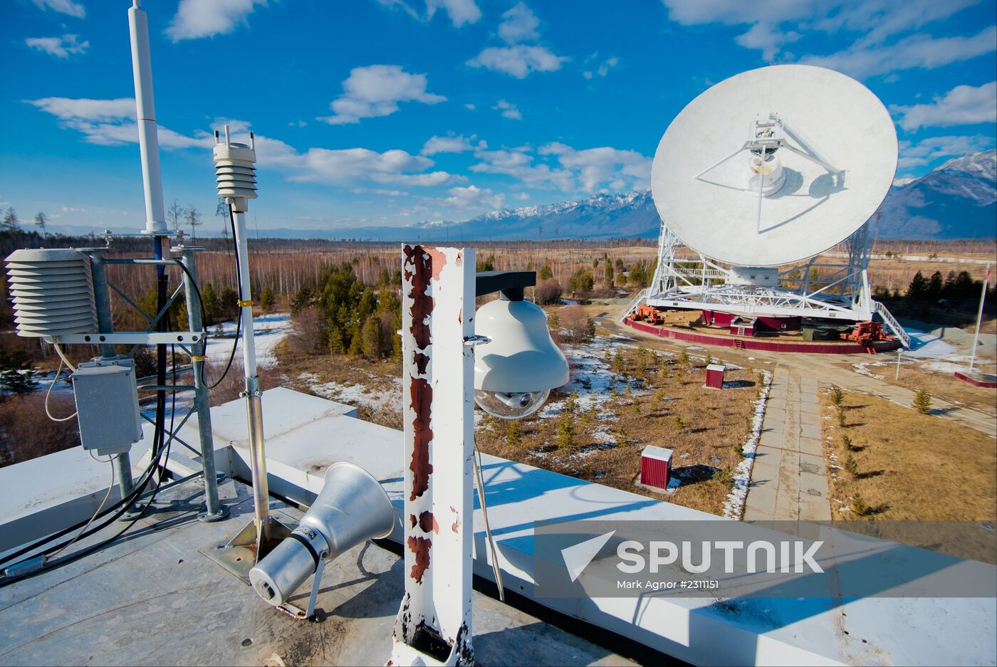 Radioastrophysical observatory Badary in Buryatia