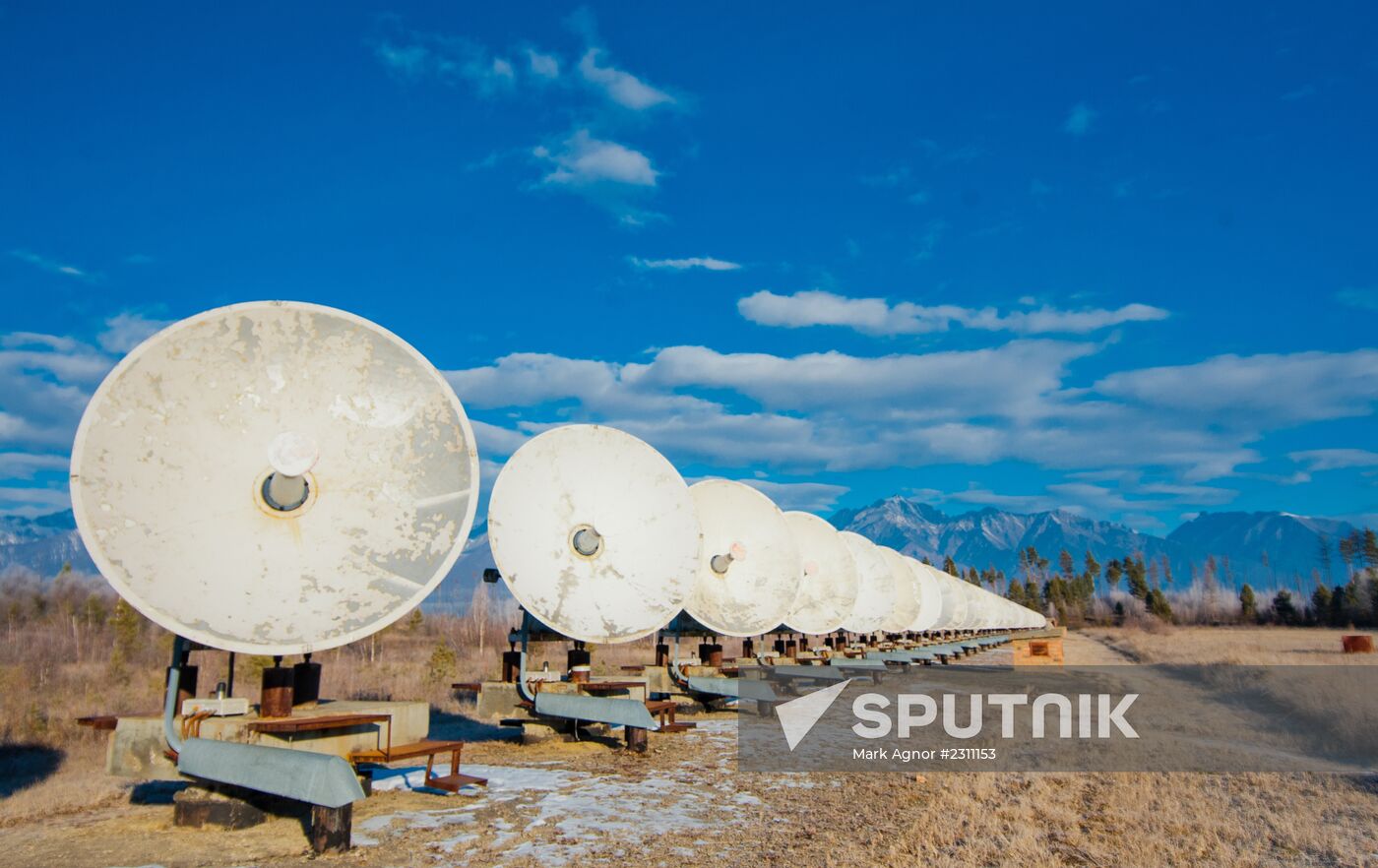 Radioastrophysical observatory Badary in Buryatia