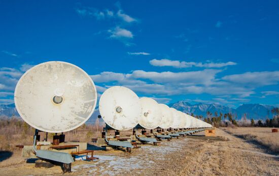 Radioastrophysical observatory Badary in Buryatia