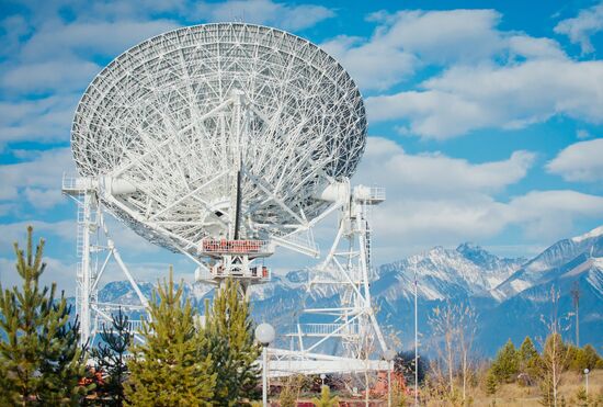 Radioastrophysical observatory Badary in Buryatia