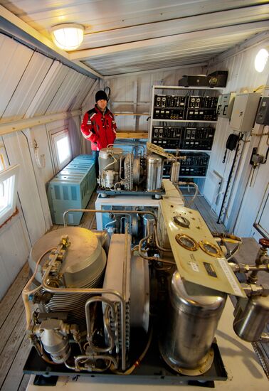 Radioastrophysical observatory Badary in Buryatia