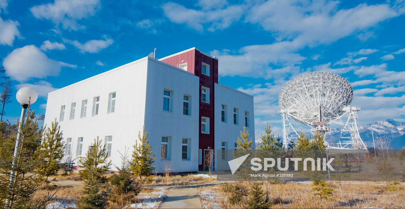 Radioastrophysical observatory Badary in Buryatia