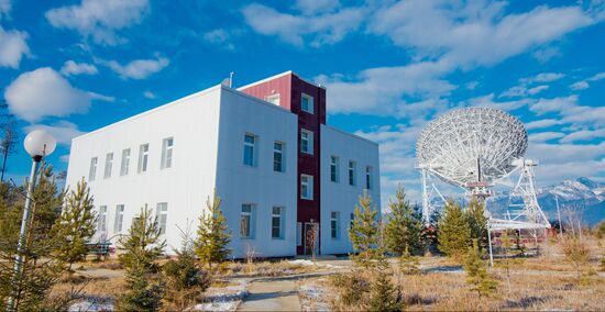 Radioastrophysical observatory Badary in Buryatia