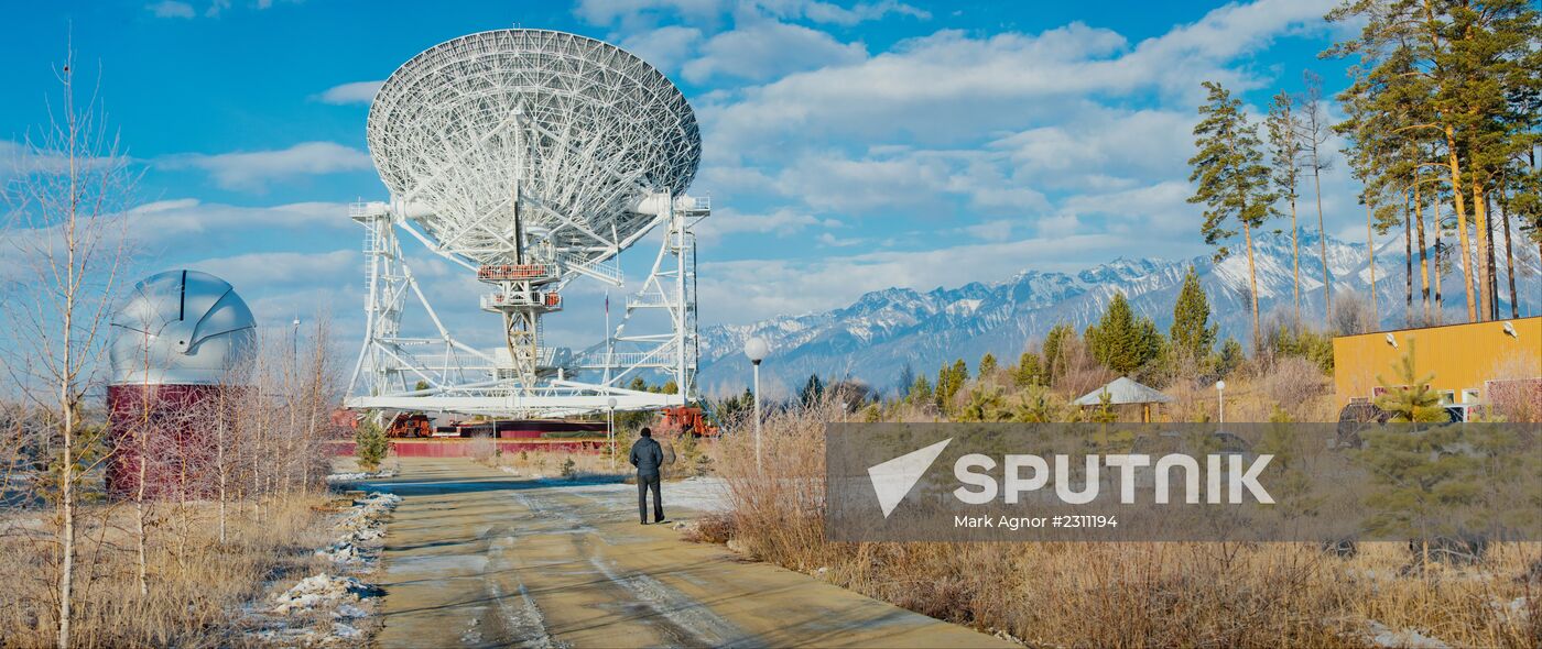 Radioastrophysical observatory Badary in Buryatia