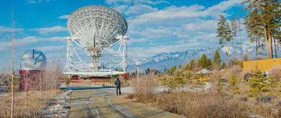 Radioastrophysical observatory Badary in Buryatia