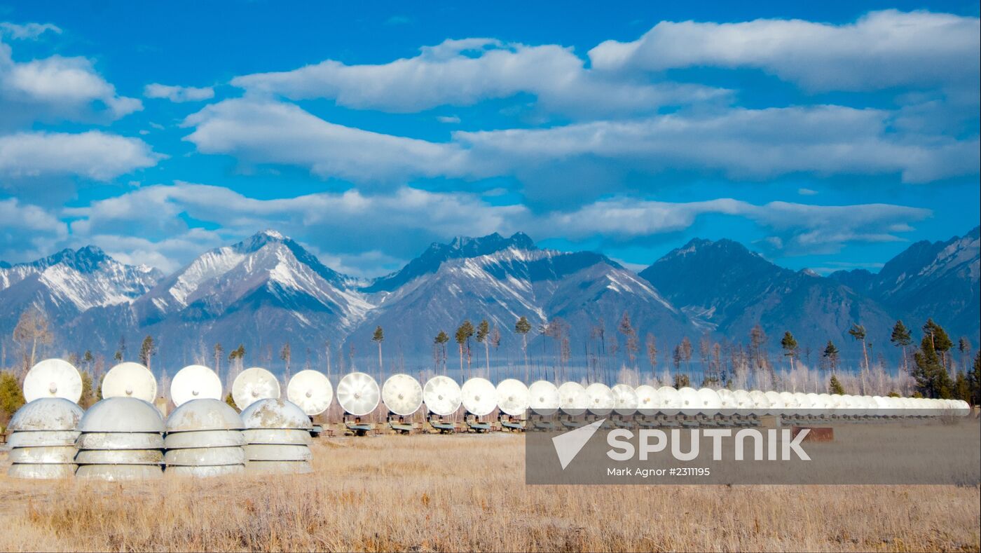Radioastrophysical observatory Badary in Buryatia