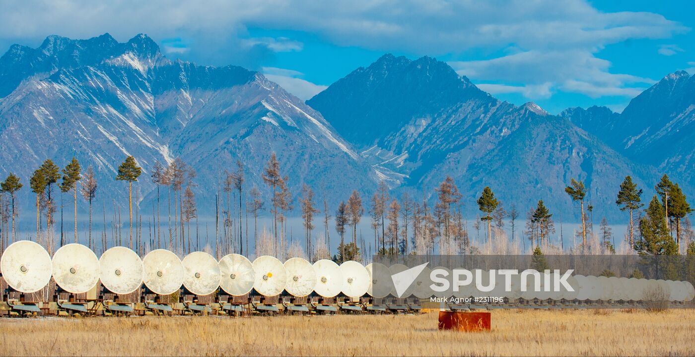 Radioastrophysical observatory Badary in Buryatia