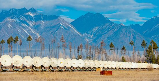 Radioastrophysical observatory Badary in Buryatia