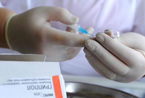 Vaccination against influenza in Chelyabinsk