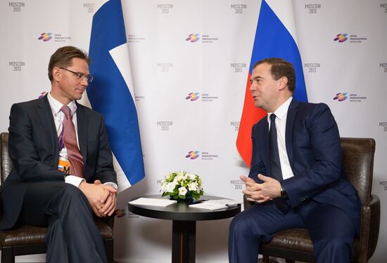 Dmitry Medvedev at Open Innovations International Forum