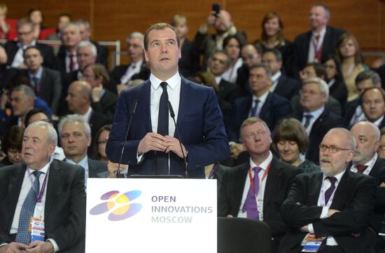 Dmitry Medvedev at Open Innovations International Forum