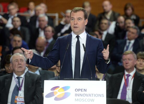 Dmitry Medvedev at Open Innovations International Forum