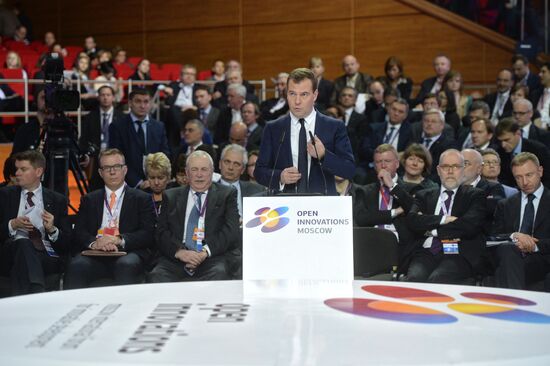 Dmitry Medvedev at Open Innovations International Forum