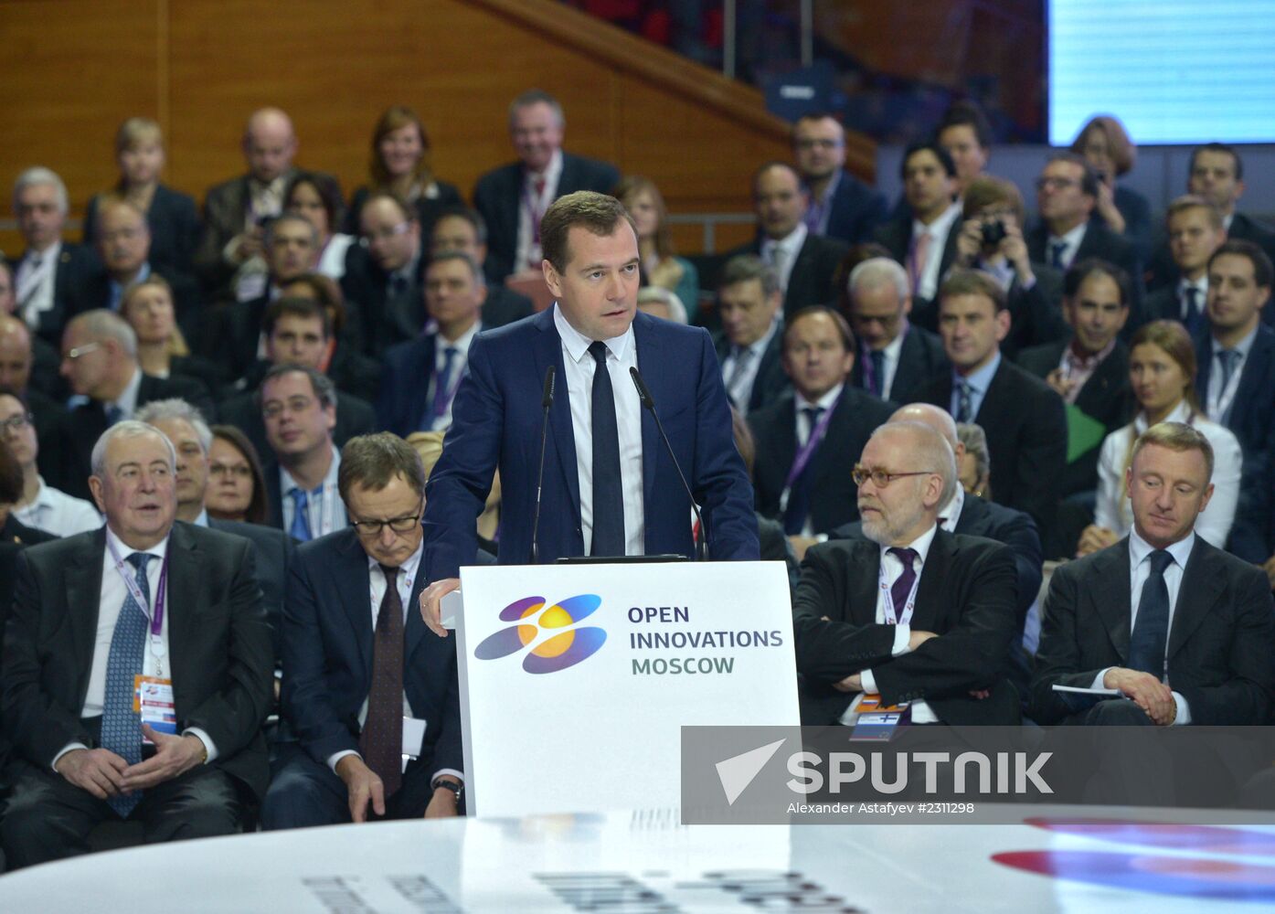 Dmitry Medvedev at Open Innovations International Forum