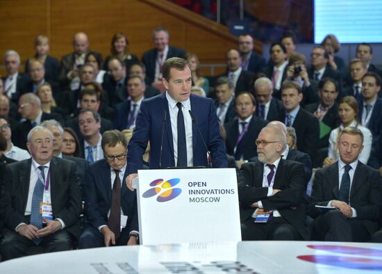 Dmitry Medvedev at Open Innovations International Forum
