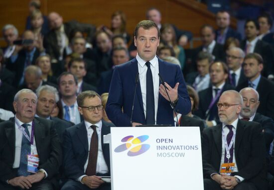 Dmitry Medvedev at Open Innovations International Forum