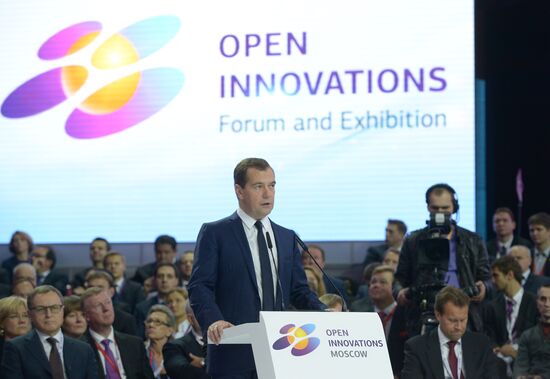 Dmitry Medvedev at Open Innovations International Forum