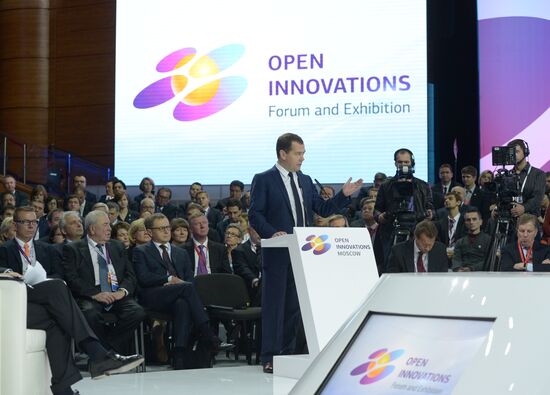 Dmitry Medvedev at Open Innovations International Forum