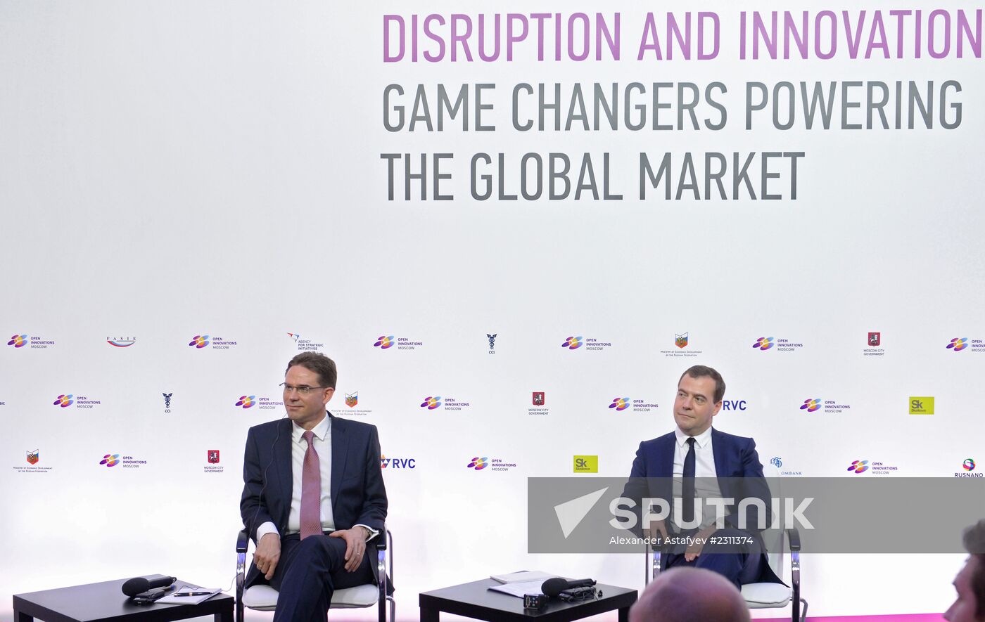Dmitry Medvedev at Open Innovations International Forum