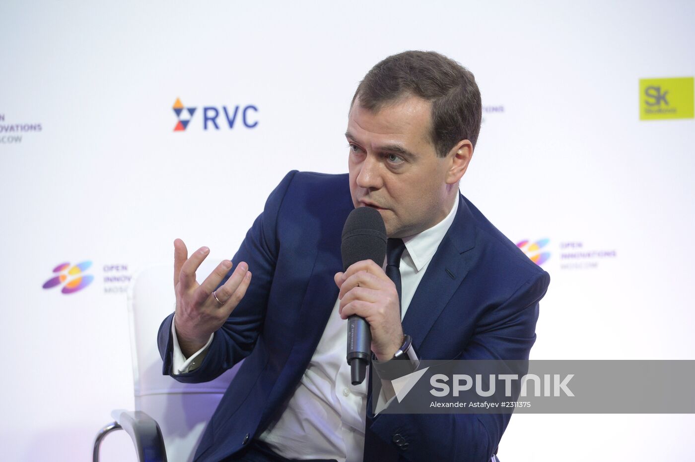 Dmitry Medvedev at Open Innovations International Forum