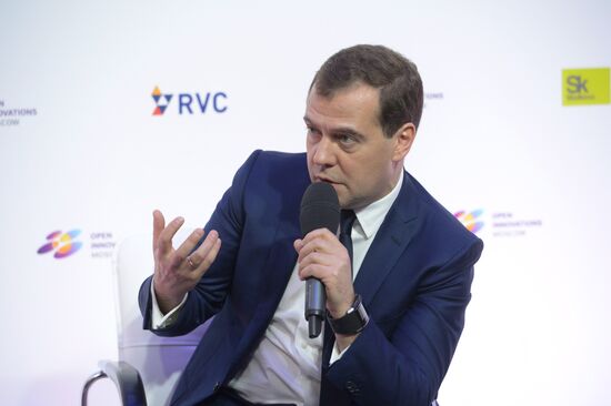 Dmitry Medvedev at Open Innovations International Forum