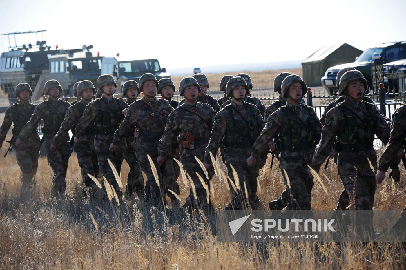 Russian-Chinese drill in Trans-Baikal Territory