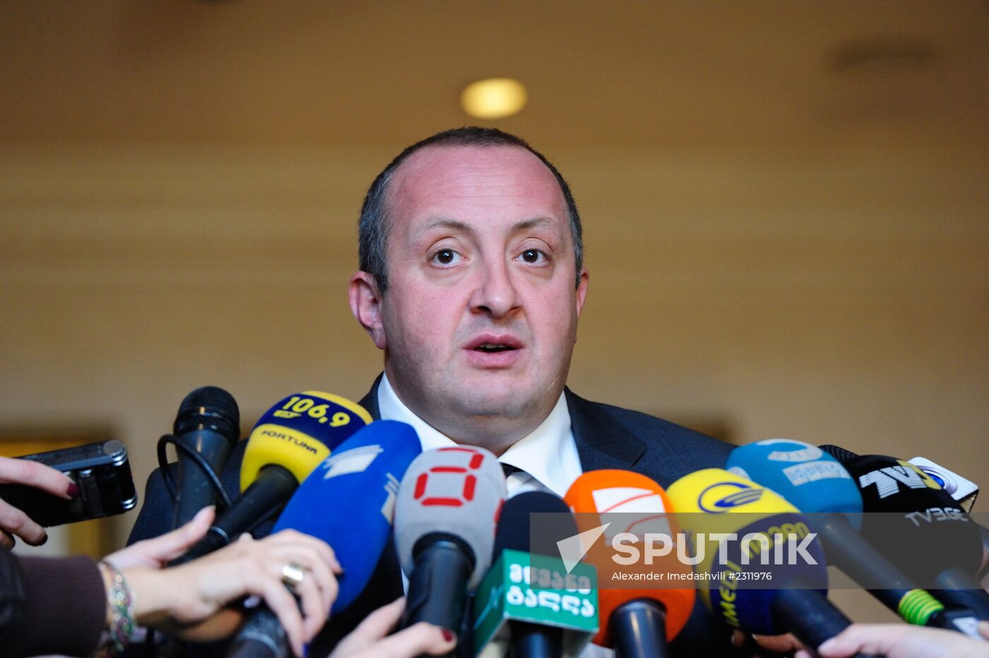 Georgy Margvelashvily congratulated by representatives of foreign states