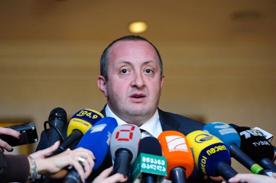 Georgy Margvelashvily congratulated by representatives of foreign states