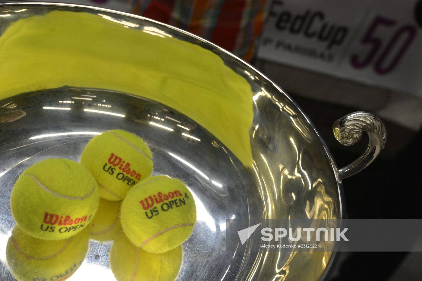 Tennis. 2013 Fed Cup. Finals. Draw