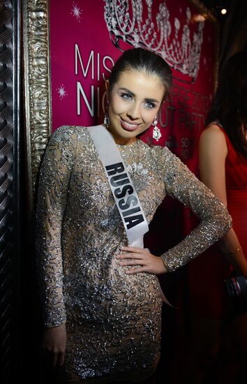 Nightout Party with Miss Universe contestants taking part