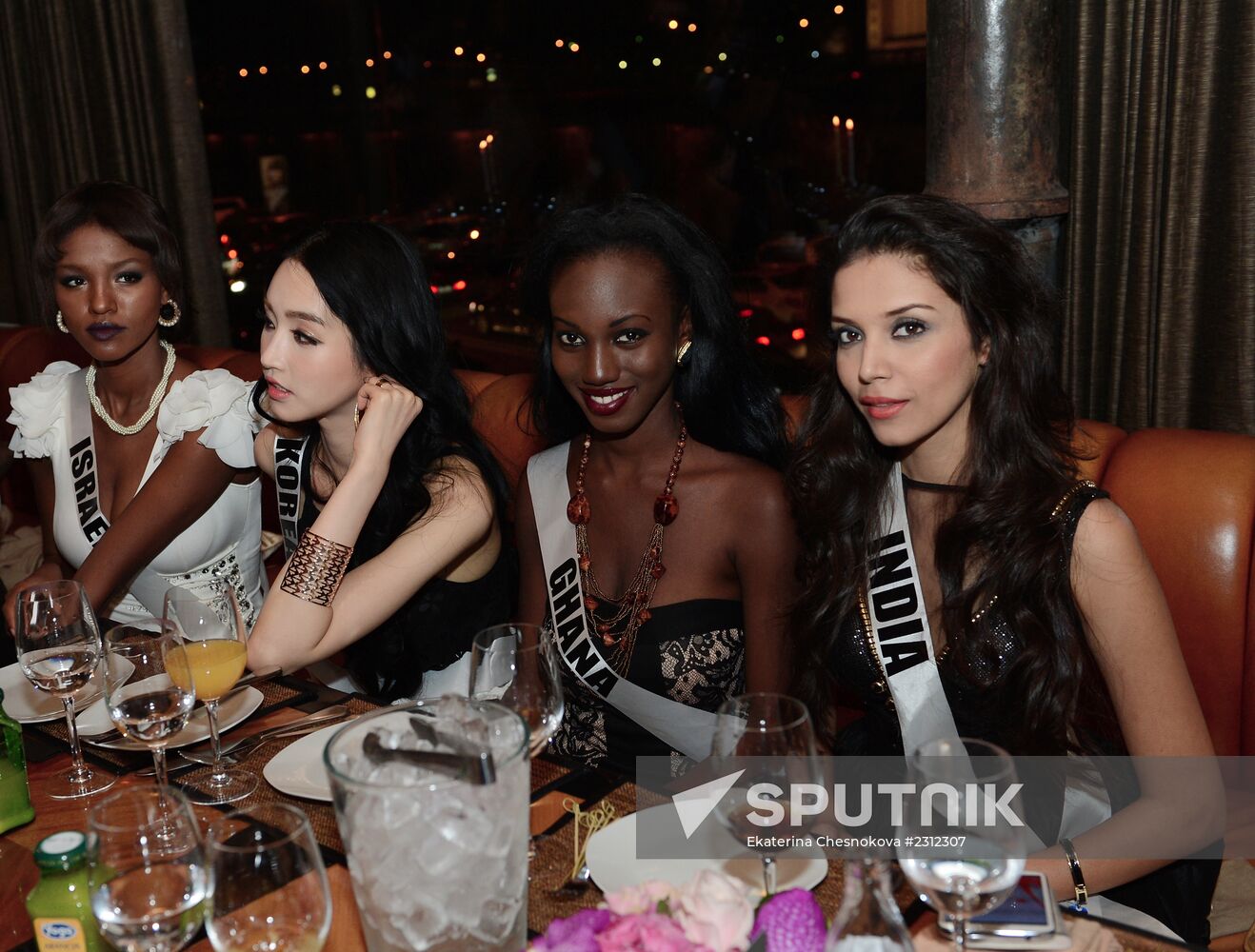 Nightout Party with Miss Universe contestants