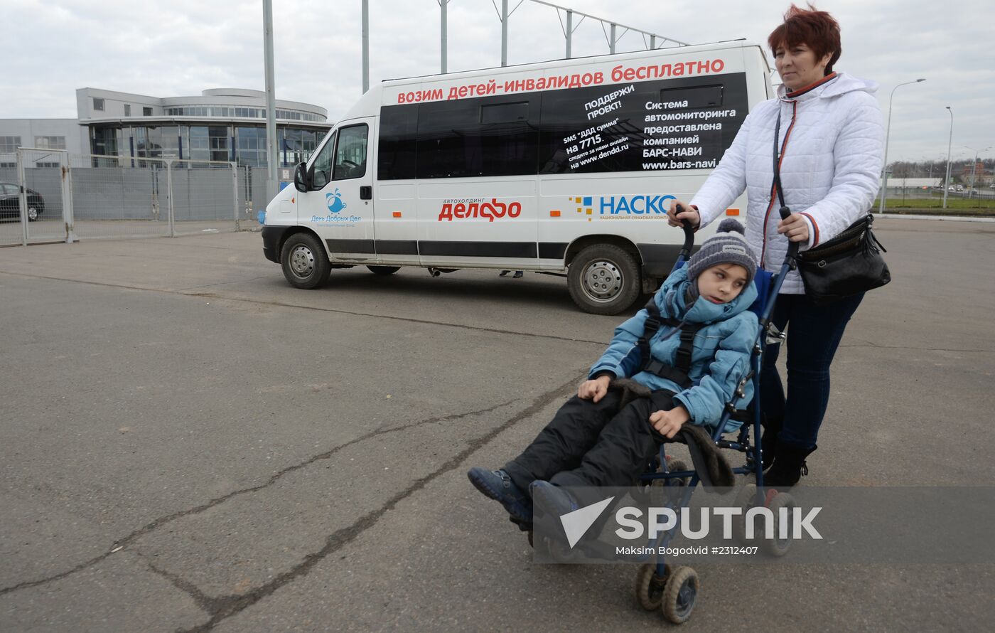 Kazan launches free taxi service for disabled