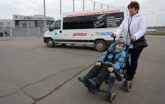 Kazan launches free taxi service for disabled