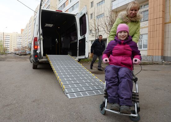 Kazan launches free taxi service for disabled
