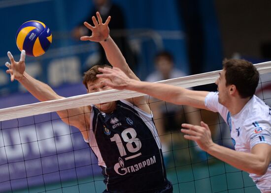 Volleyball Superleague. Dynamo vs. Gazprom-Yugra
