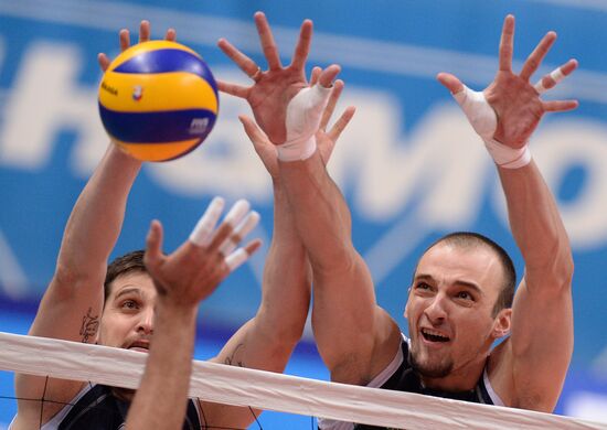 Volleyball Superleague. Dynamo vs. Gazprom-Yugra