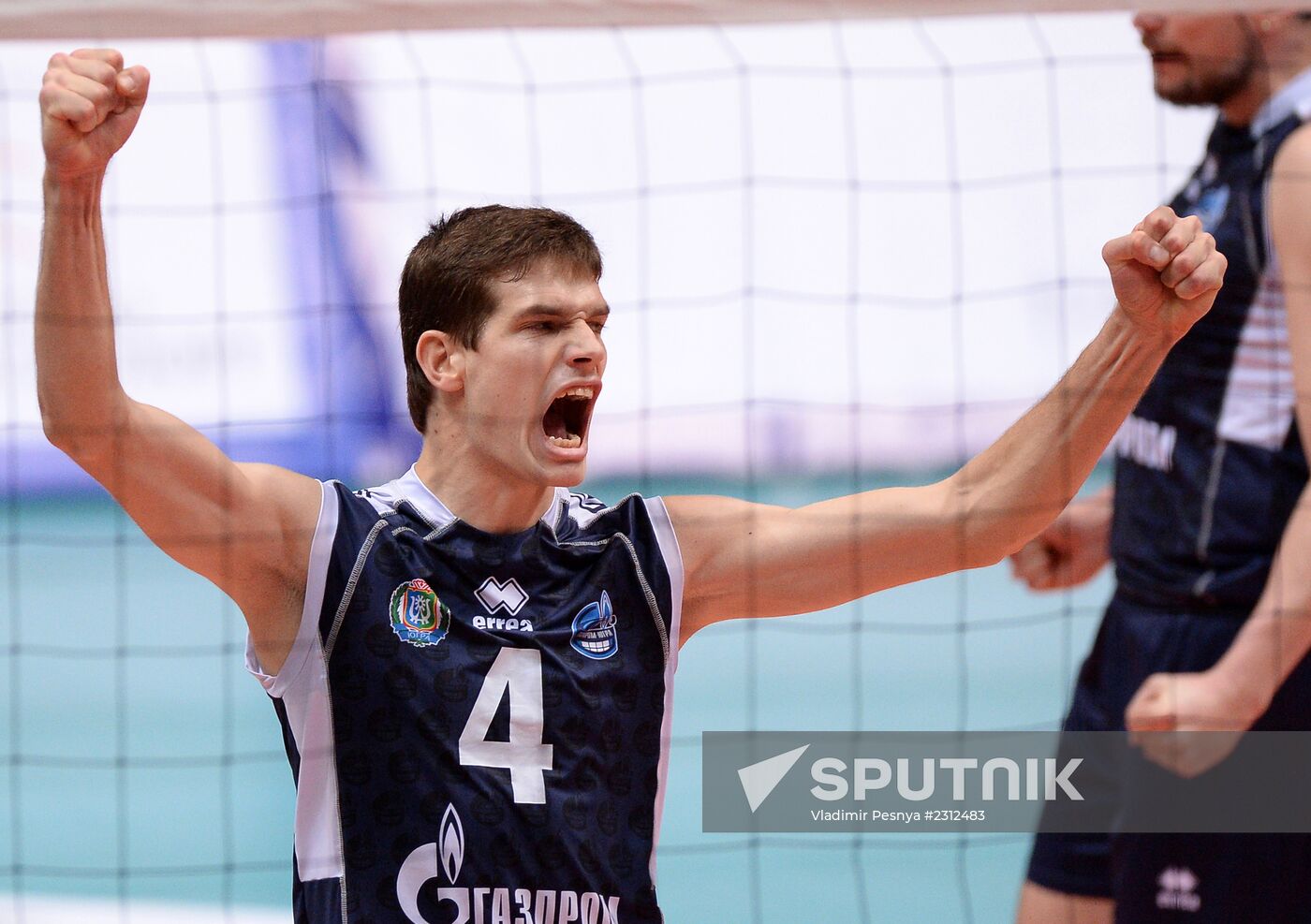 Volleyball Superleague. Dynamo vs. Gazprom-Yugra