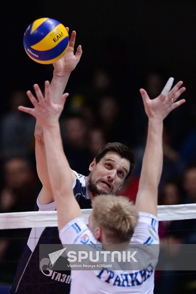 Volleyball Superleague. Dynamo vs. Gazprom-Yugra
